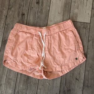 Roxy Women's Pink Drawstring Shorts